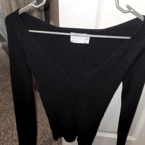 ASOS Design US size 2, black, long sleeve